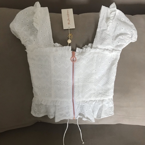 ‼️SOLD‼️ For Love and Lemons Charlotte Blouse - Picture 3 of 5